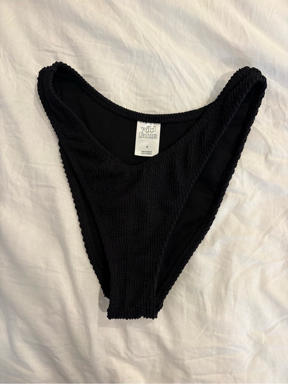 High cut bikini bottoms never worn